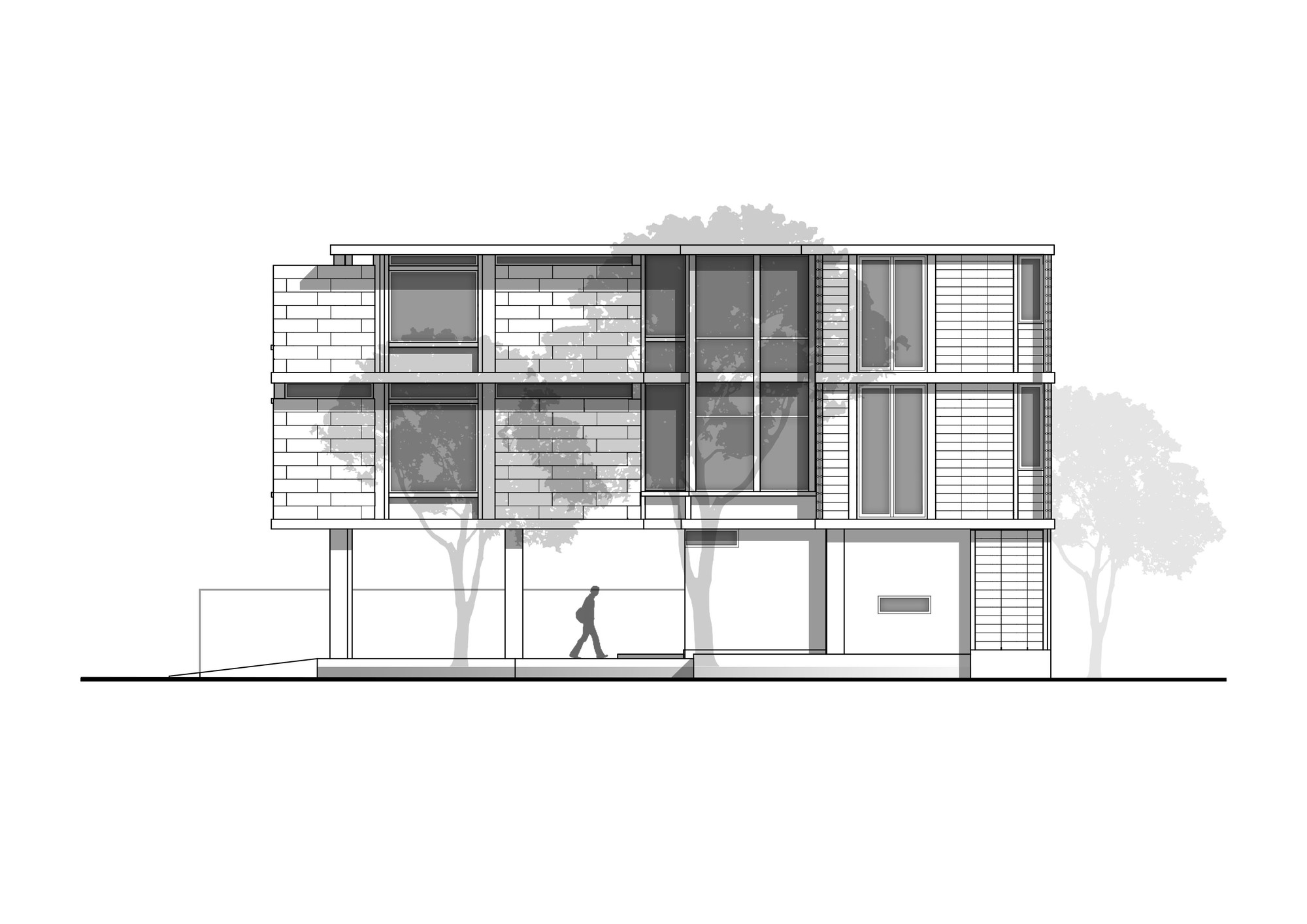 混凝土拼贴办公室丨泰国曼谷丨COLLAGE DESIGN STUDIO-37