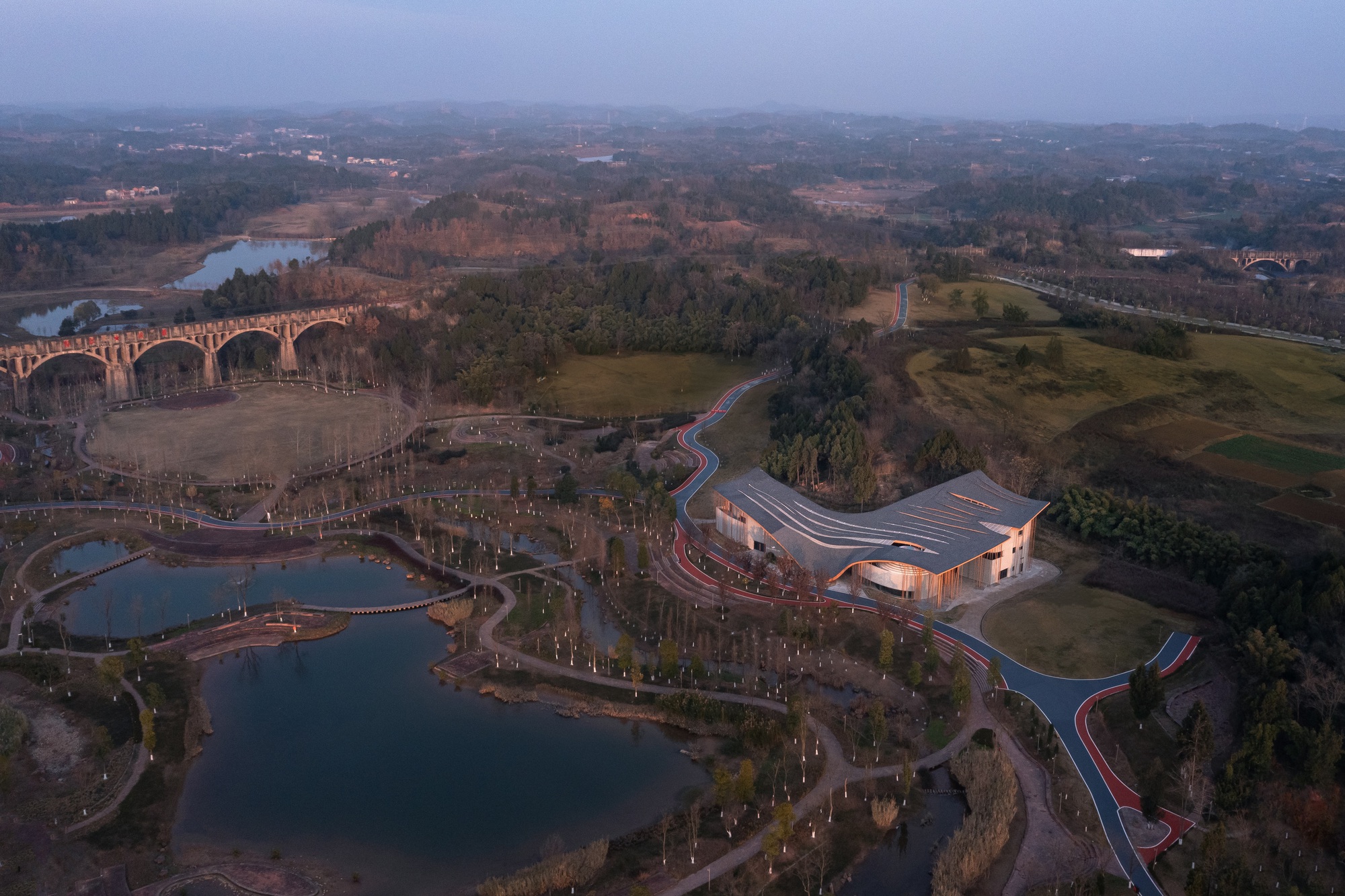 Renmin Canal Water Conservancy Culture Zhongjiang Memorial Hall / AOMOMO Studio, Shanghai Jiao Tong University-55