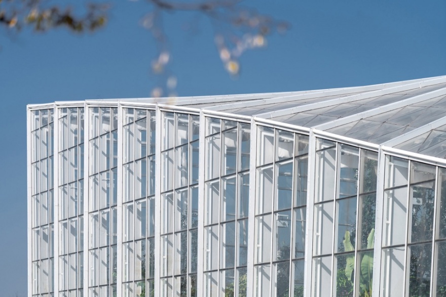 南通植物园温室 | 轻舟造型,四季花卉展示-75