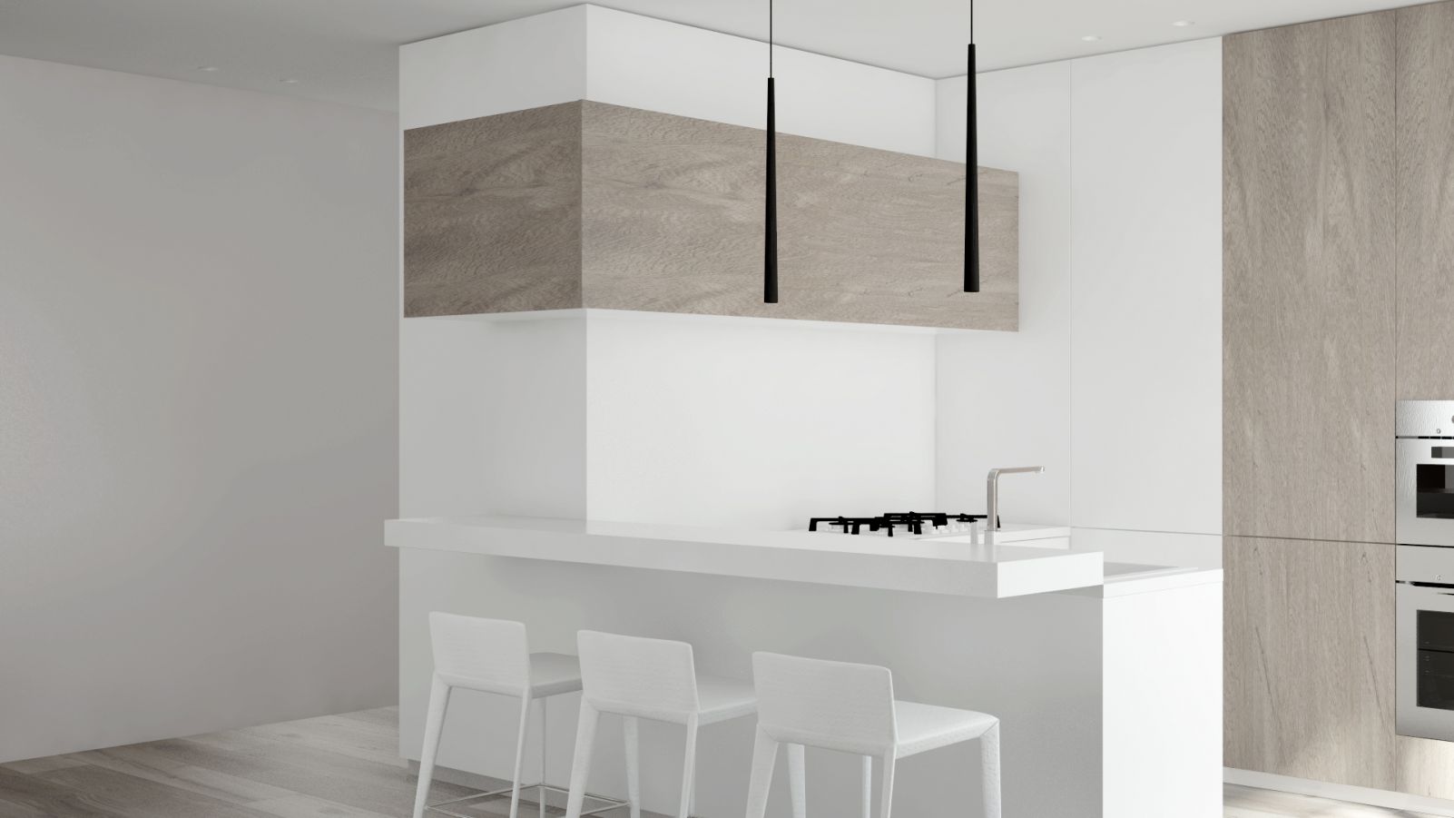 “Білий лист”公寓室内设计丨Дизайн  студія Андрія Гординського-6