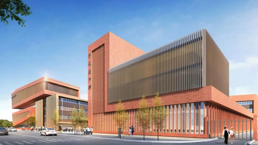 成都金牛区图书馆 | 绿意盎然的三维空间-6