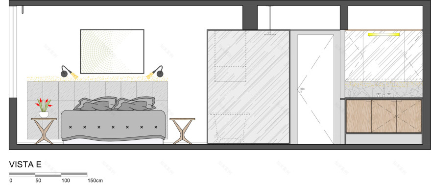 巴西利亚现代主义别墅,以“第六味”Umami 为主题打造生活空间-41