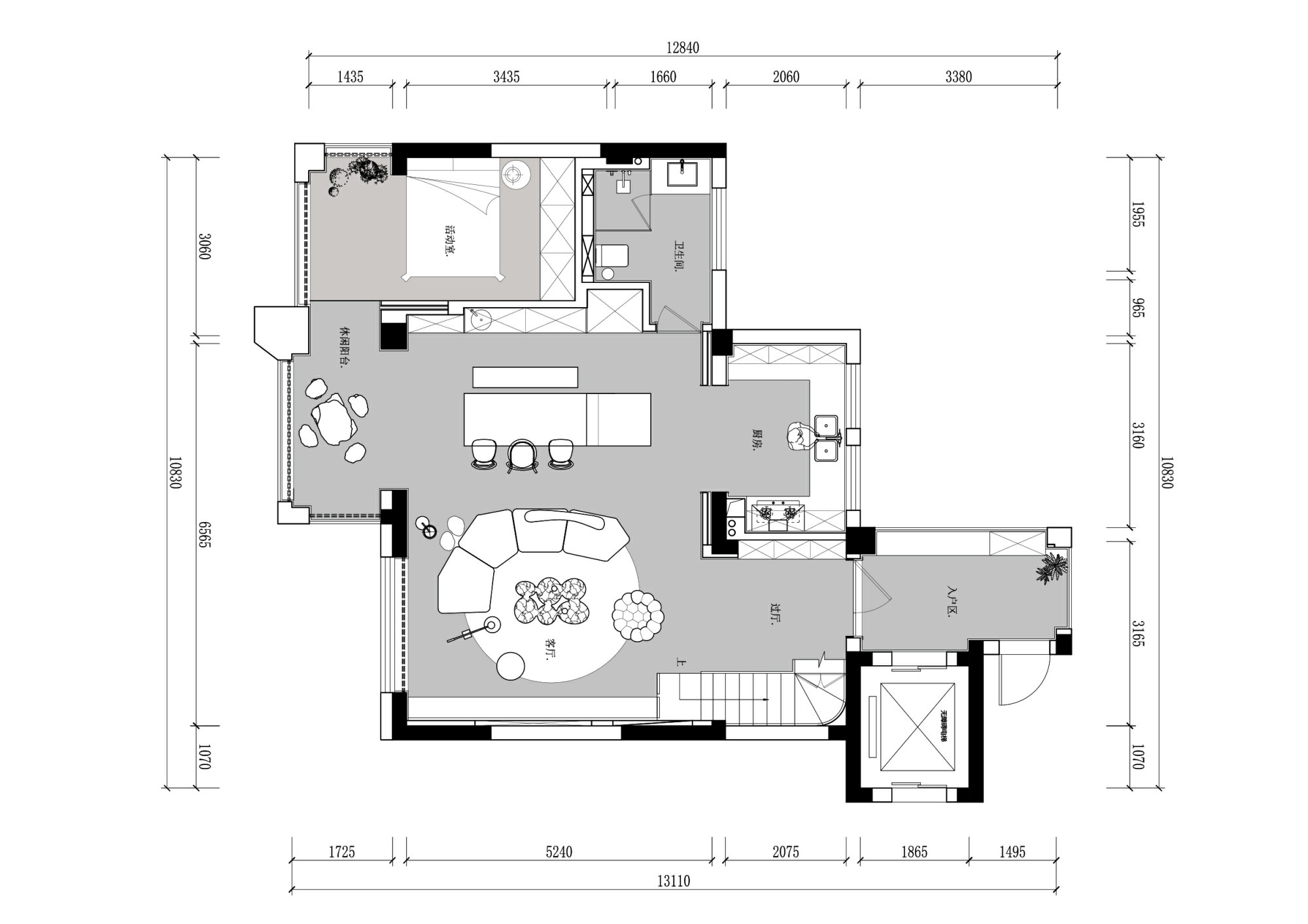 简于形,奢于心丨壹石樹空间设计事务所-5