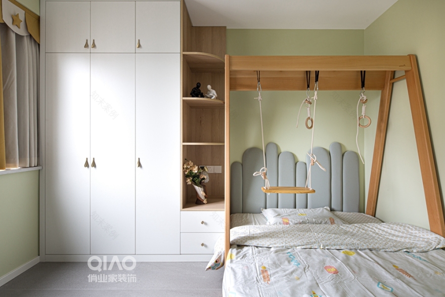 爱加西西里现代原木风装修案例丨中国重庆丨重庆俏业家装饰-44