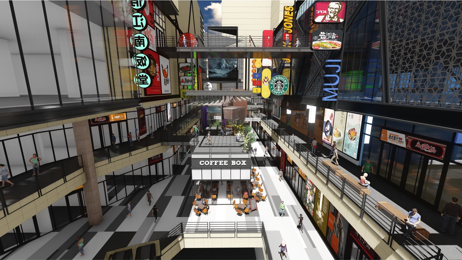 欢乐天堂商业装修工程（注：renovation在商业语境中常指装修、翻新工程，可根据实际情况判断是否需要工程二字） 丨中国丨Hopscape Design Studio-17