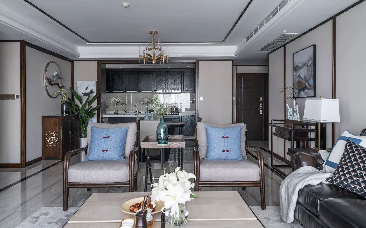 现代中式家居的清爽演绎——轻解罗裳-34