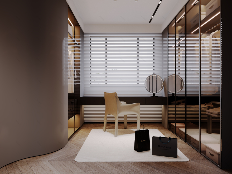 家装·现代轻奢丨中国福州丨福州研壹设计-19