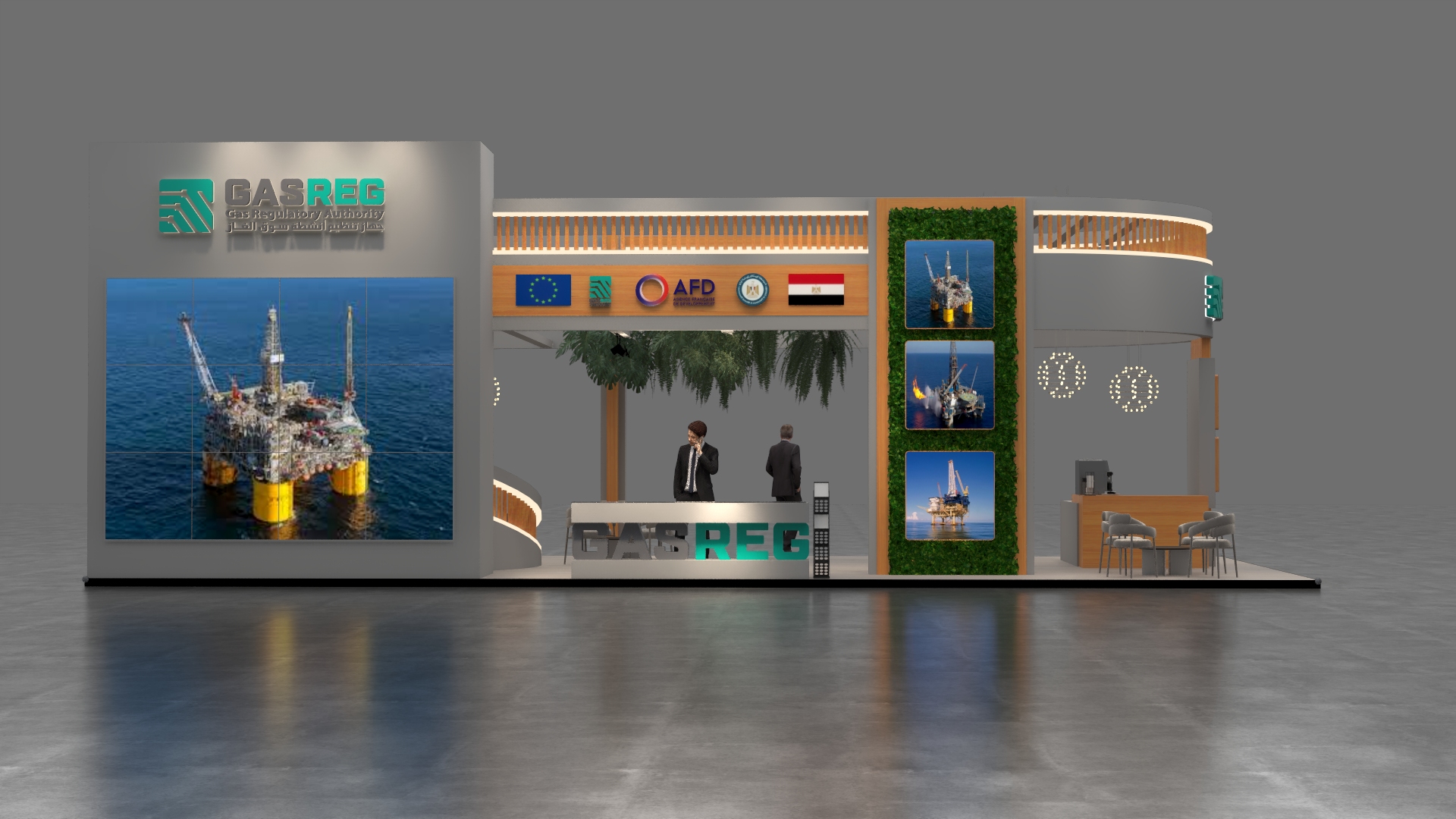 GasReg exhibition- stand- booth- design - event - 3D-26