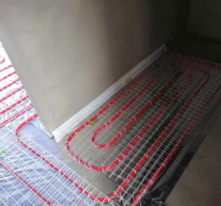 
上海闵行虹梅路别墅地暖安装示意图_威能炉 -3