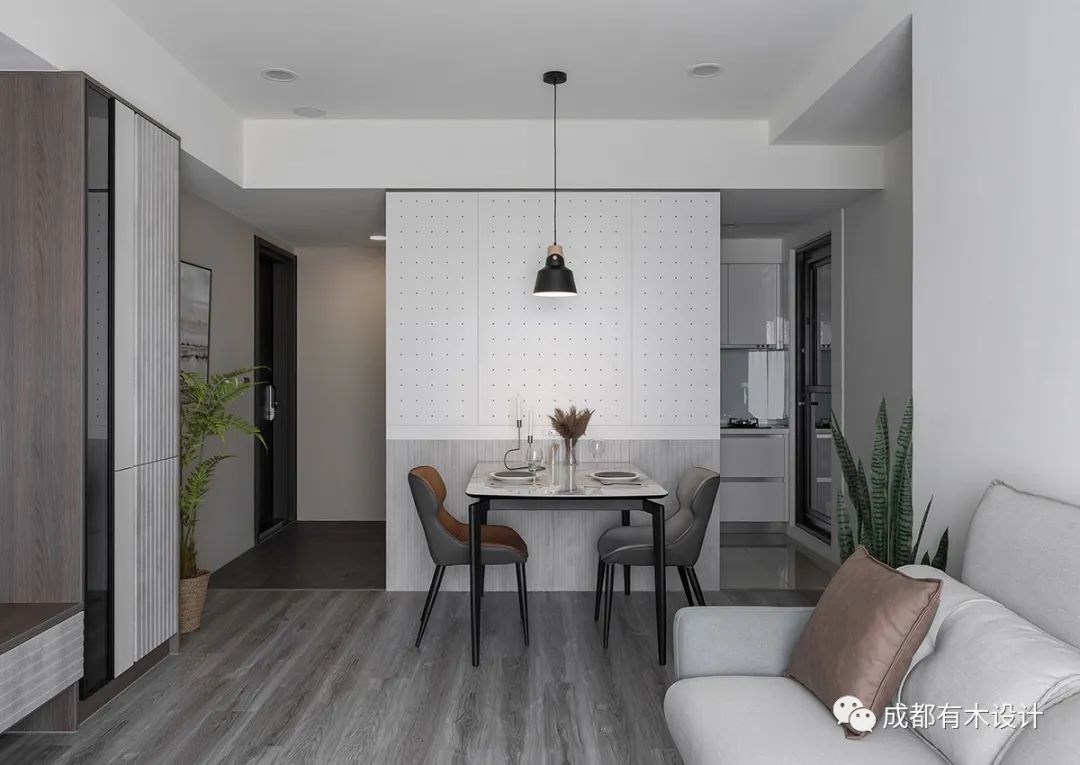 2023 年现代风微侘寂感住所设计典范丨欧德-31