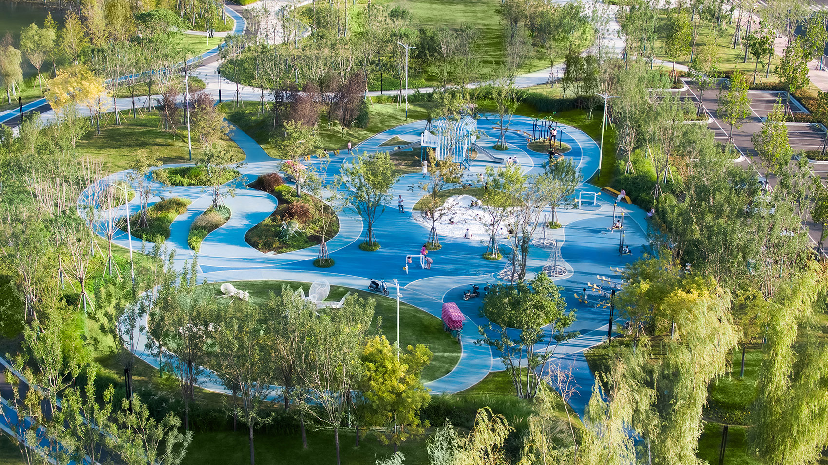 周口万达芙蓉湖生态城市公园丨中国周口丨林德设计-24