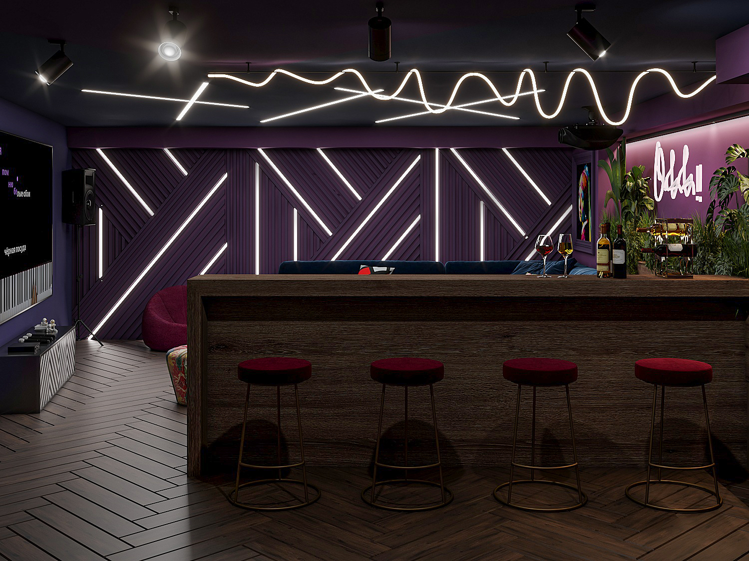 Визуализация караоке - клуба г. Самара-3