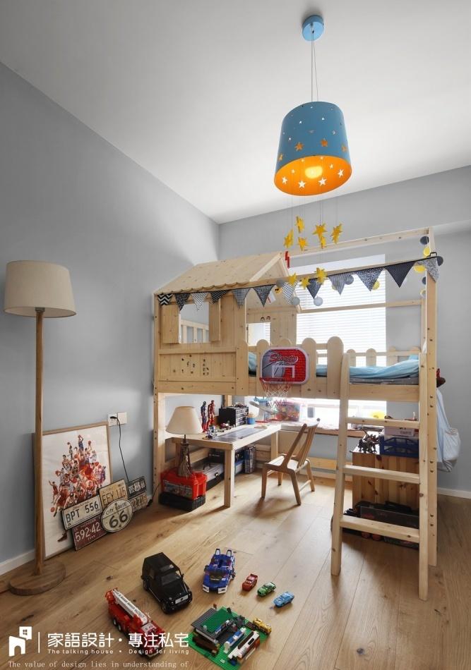 广州家语设计 | 自然美学与童趣共融的平层空间-17