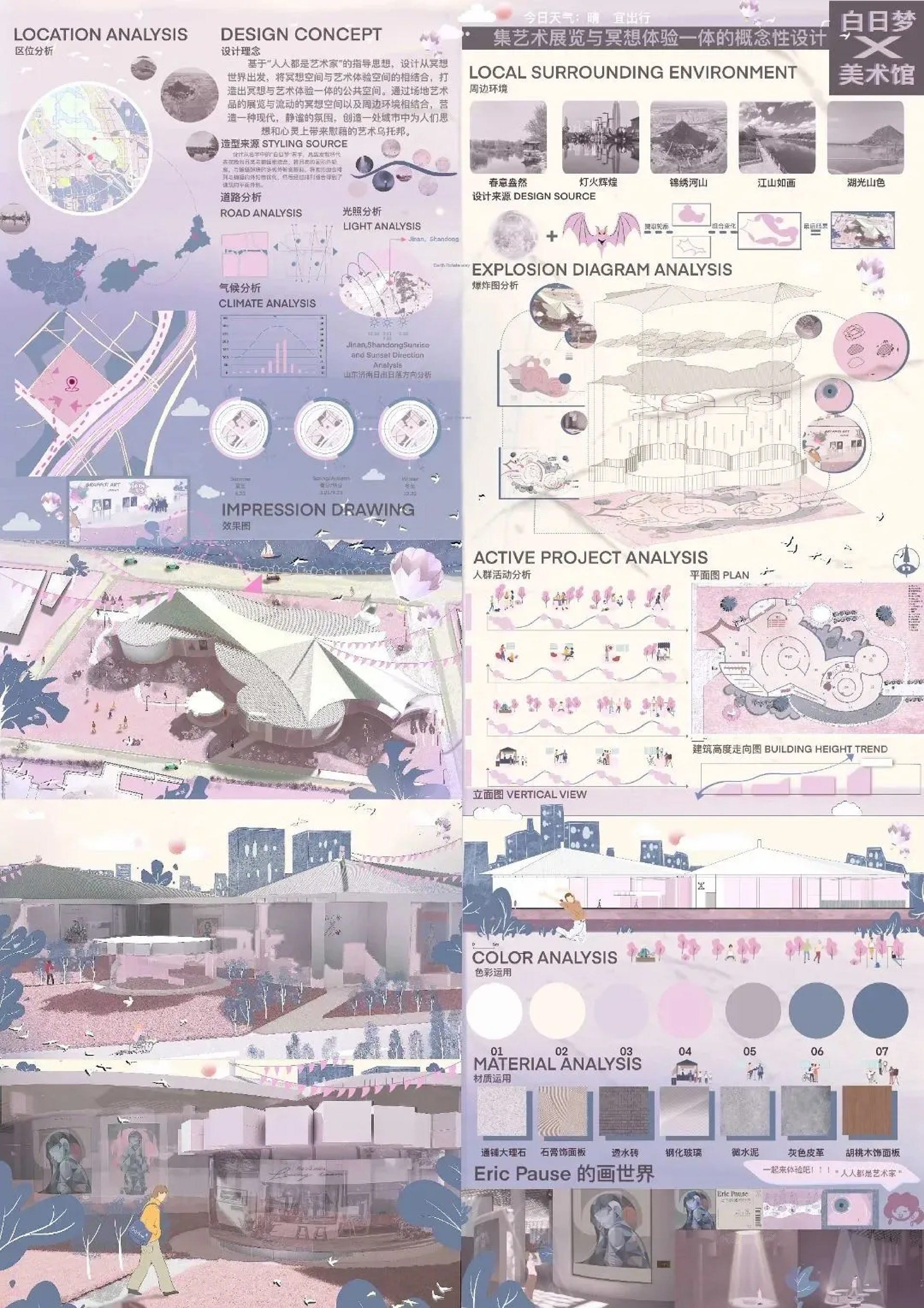 环境艺术毕业设计展 | 景观排版展板-19