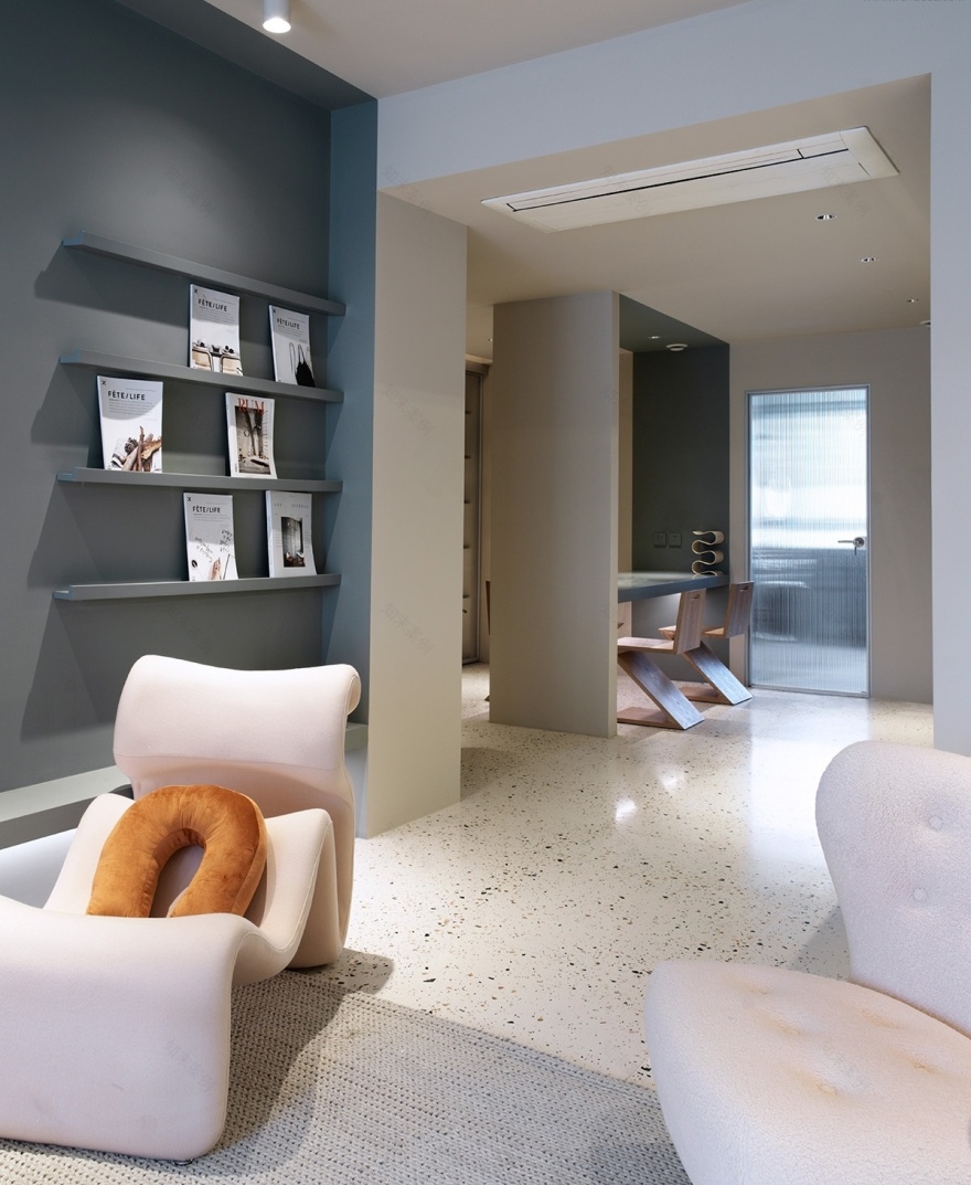 刘畅设计·灰绿色调的家-55