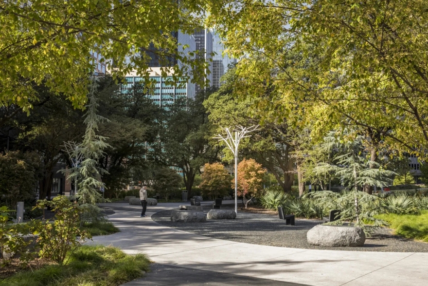 达拉斯太平洋广场丨美国达拉斯丨HKS 建筑事务所,SWA 达拉斯工作室-44