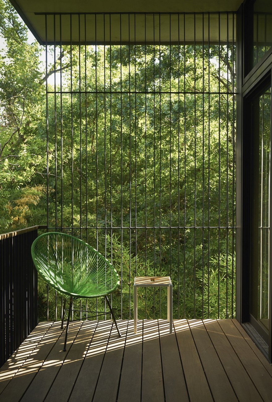 奥斯汀巴顿山社区的中世纪住宅改建-- 增设-28