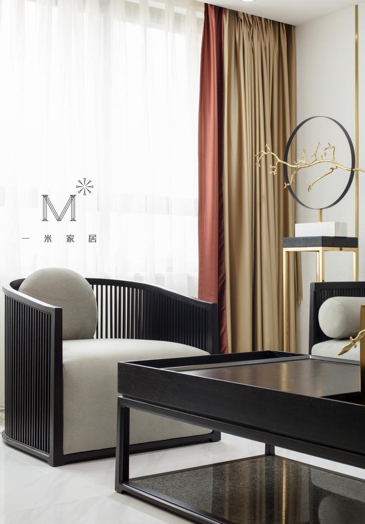 平层丨【一米家居】银杏调  132㎡ 中式-5
