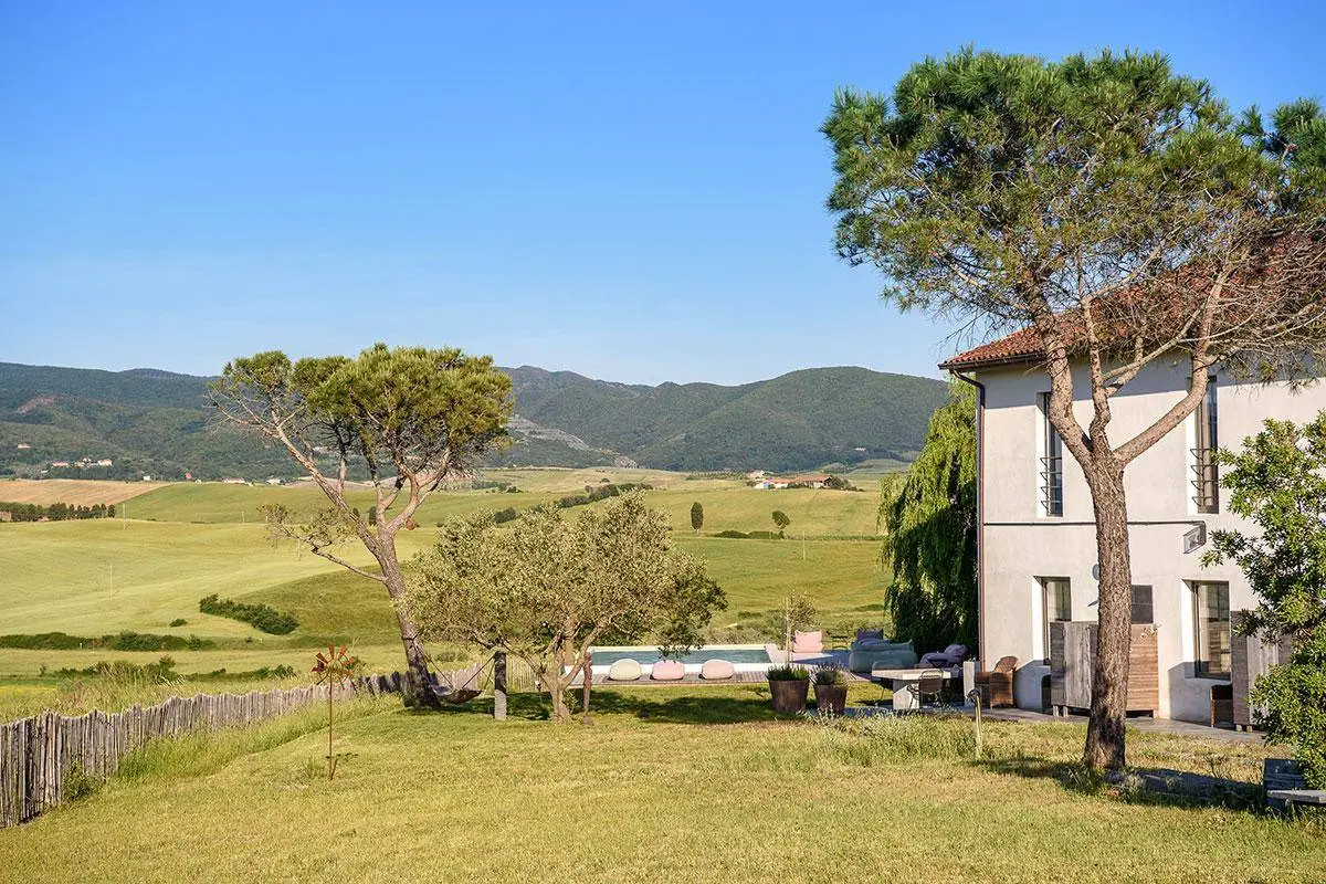 托斯卡纳乡村现代风格老农舍改造-28