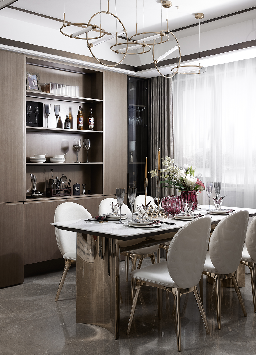 绍兴龙湖金帝天汇 172 样板间丨中国绍兴丨上海华帛(HIBER)室内设计有限公司-22