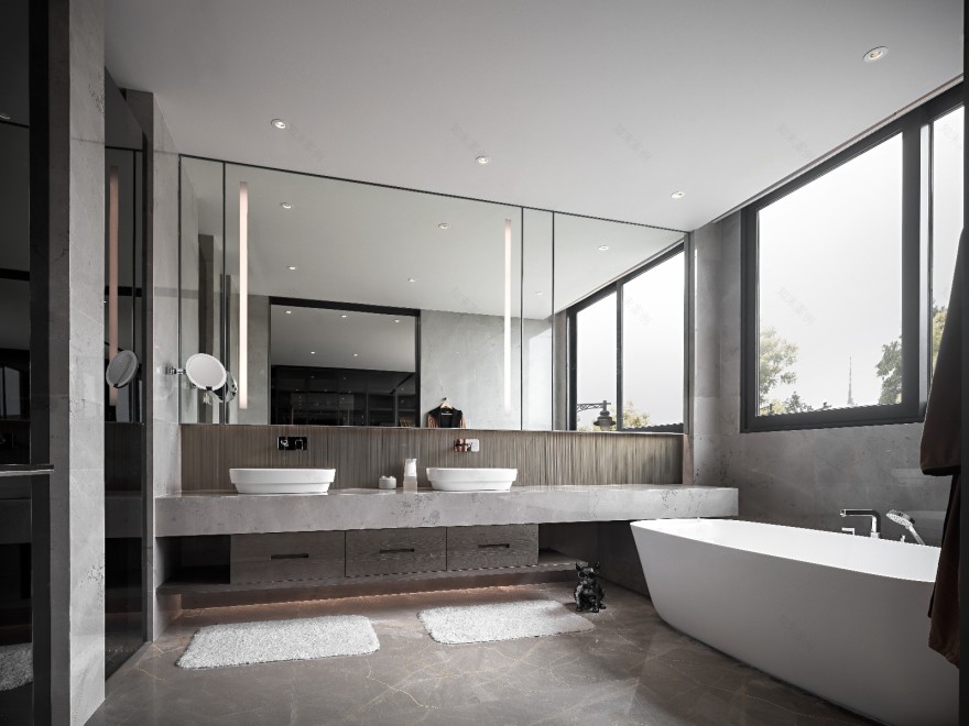 极简奢侈,融入生活的艺术——后海 6 层别墅设计-191