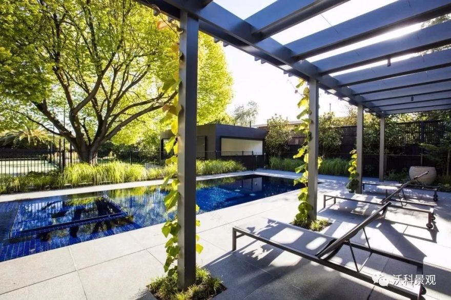 融入自然的别墅庭院设计-33