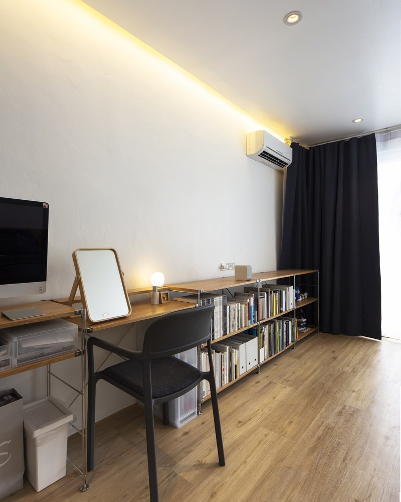 曼谷 80 年代联排别墅翻新 打造开放式高隐私家居-45