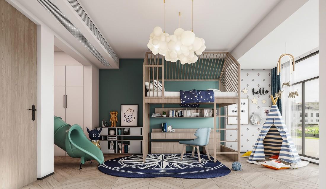 
设计新作 | 410㎡ 联排美墅 -9