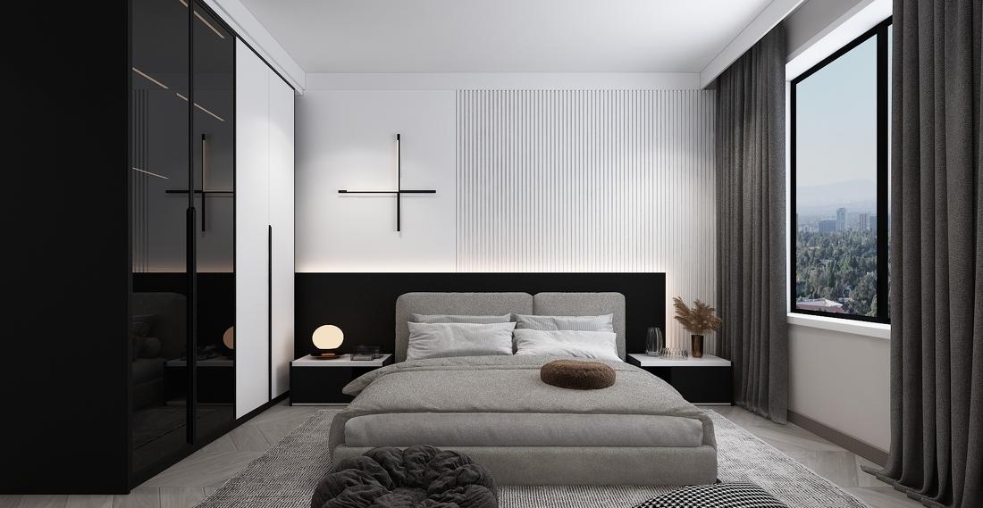 海涵设计┃140㎡新中式私宅-15