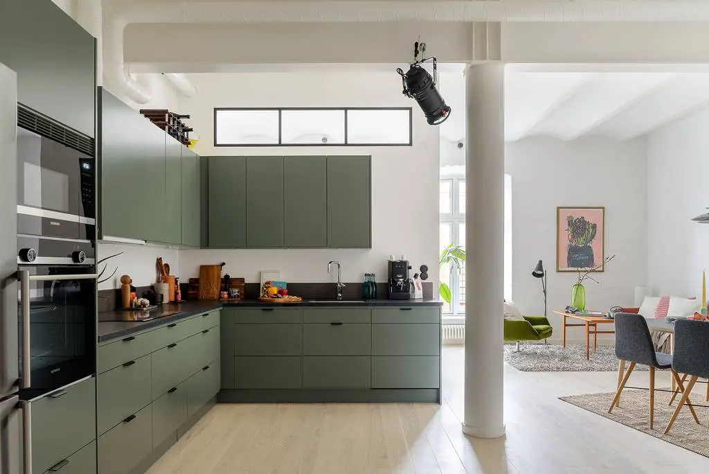 瑞典马莫小户型工业风 loft 设计-10