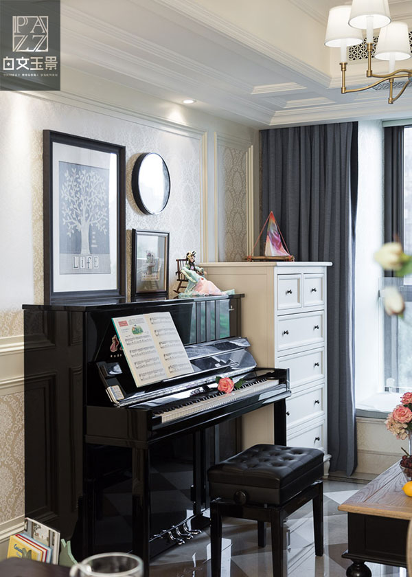 远洋公馆【爱丽丝之境】混搭风，89㎡空间色彩跳跃精灵起舞-39