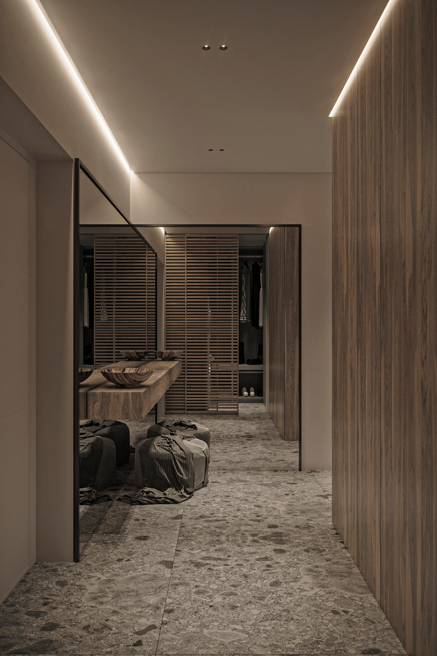 60平，现代质朴空间设计-1