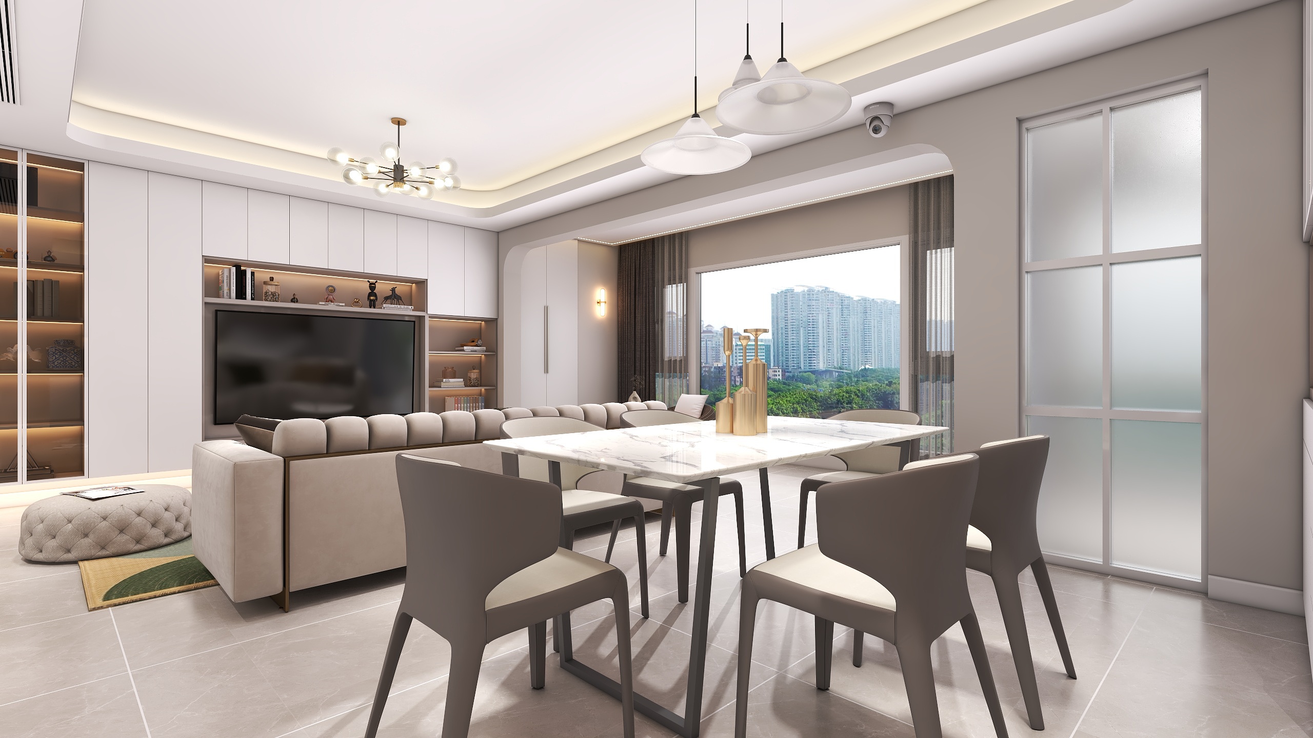 重庆招商雍璟城-璟轩（145平方现代简约四居室）-24