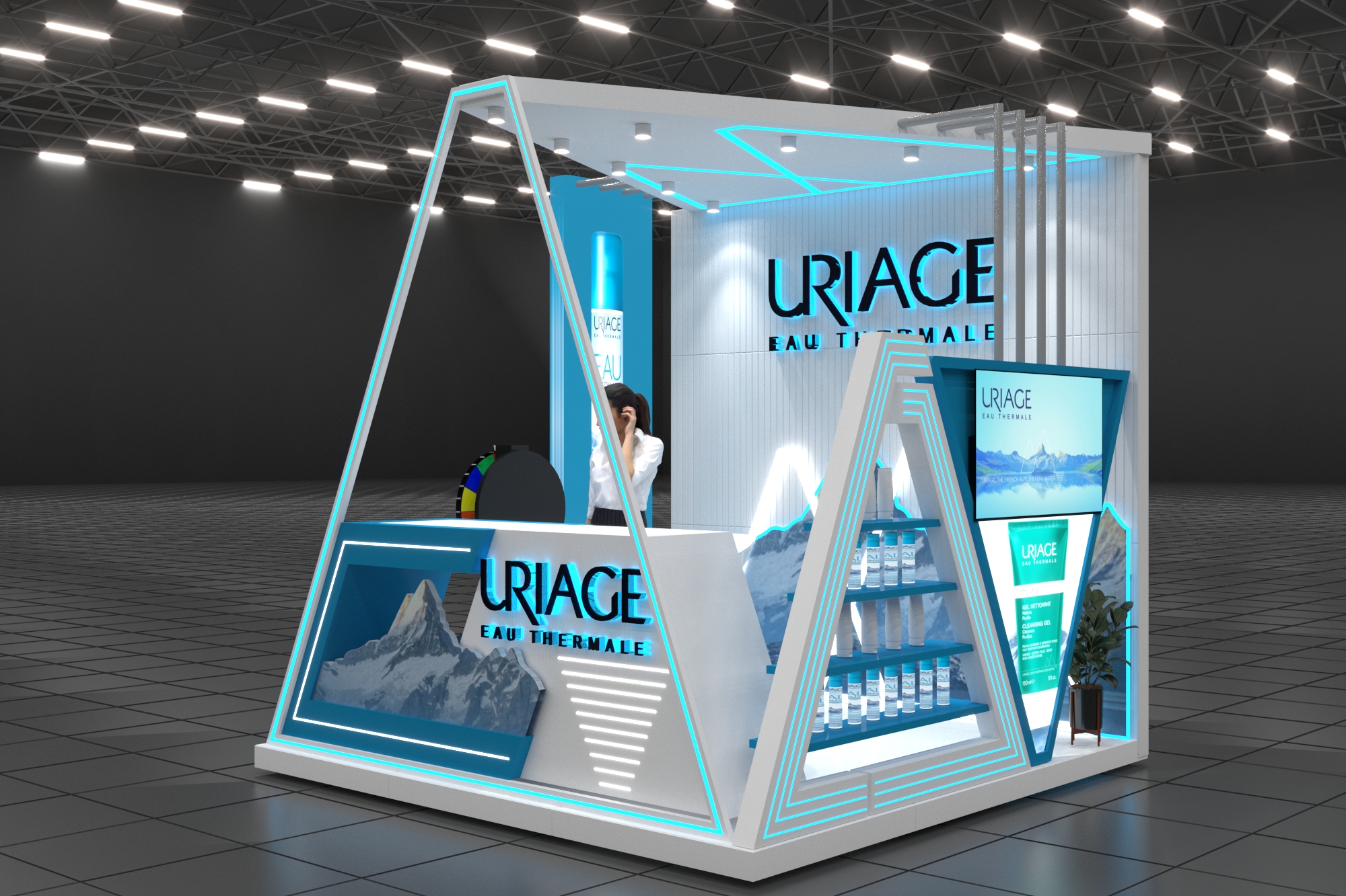 URIAGE OUTDOOR BOOTH 设计丨Mint Solutions-9