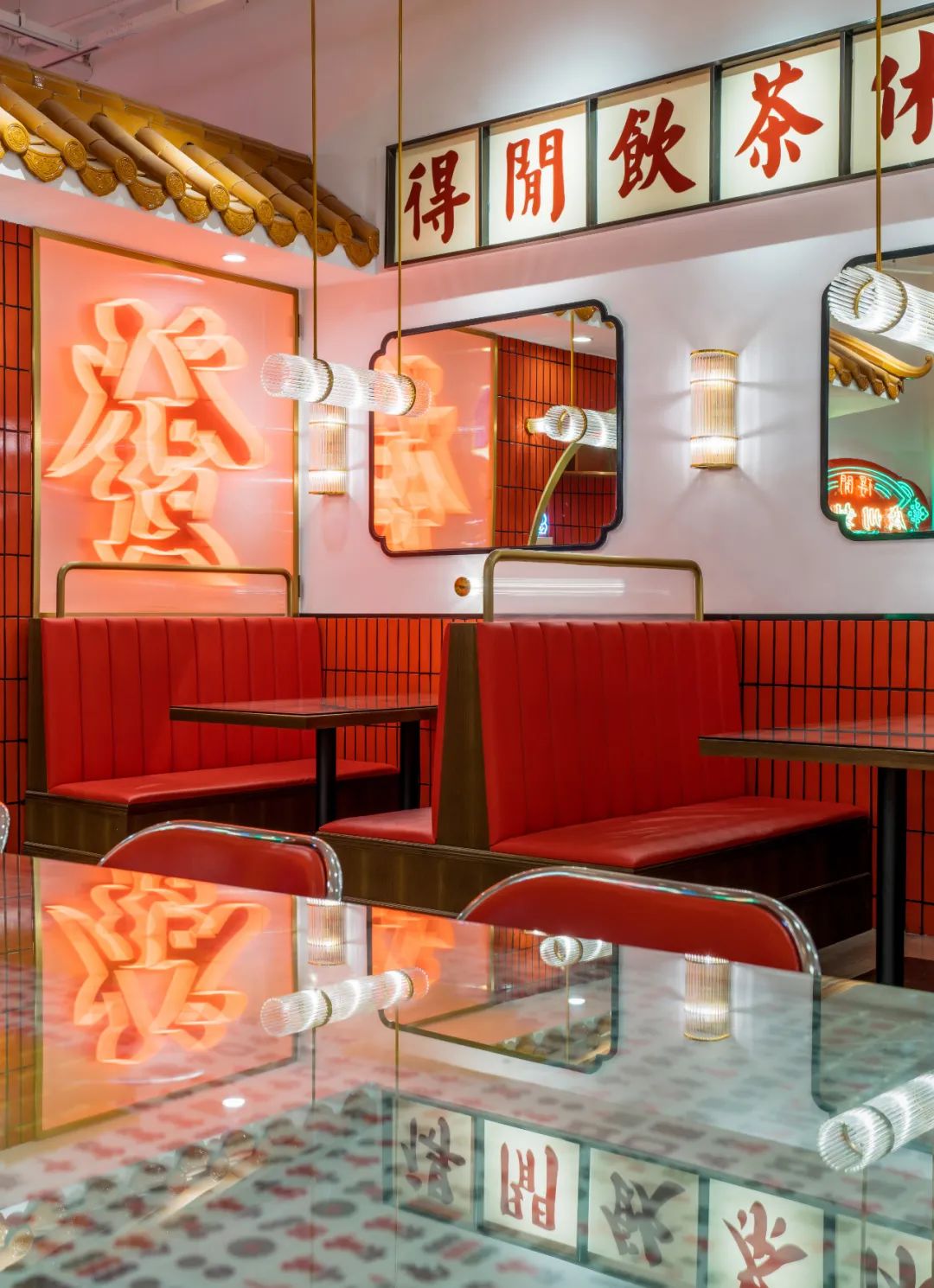 广州得闲饮茶公司 | 市井文化与茶饮空间的完美融合-101