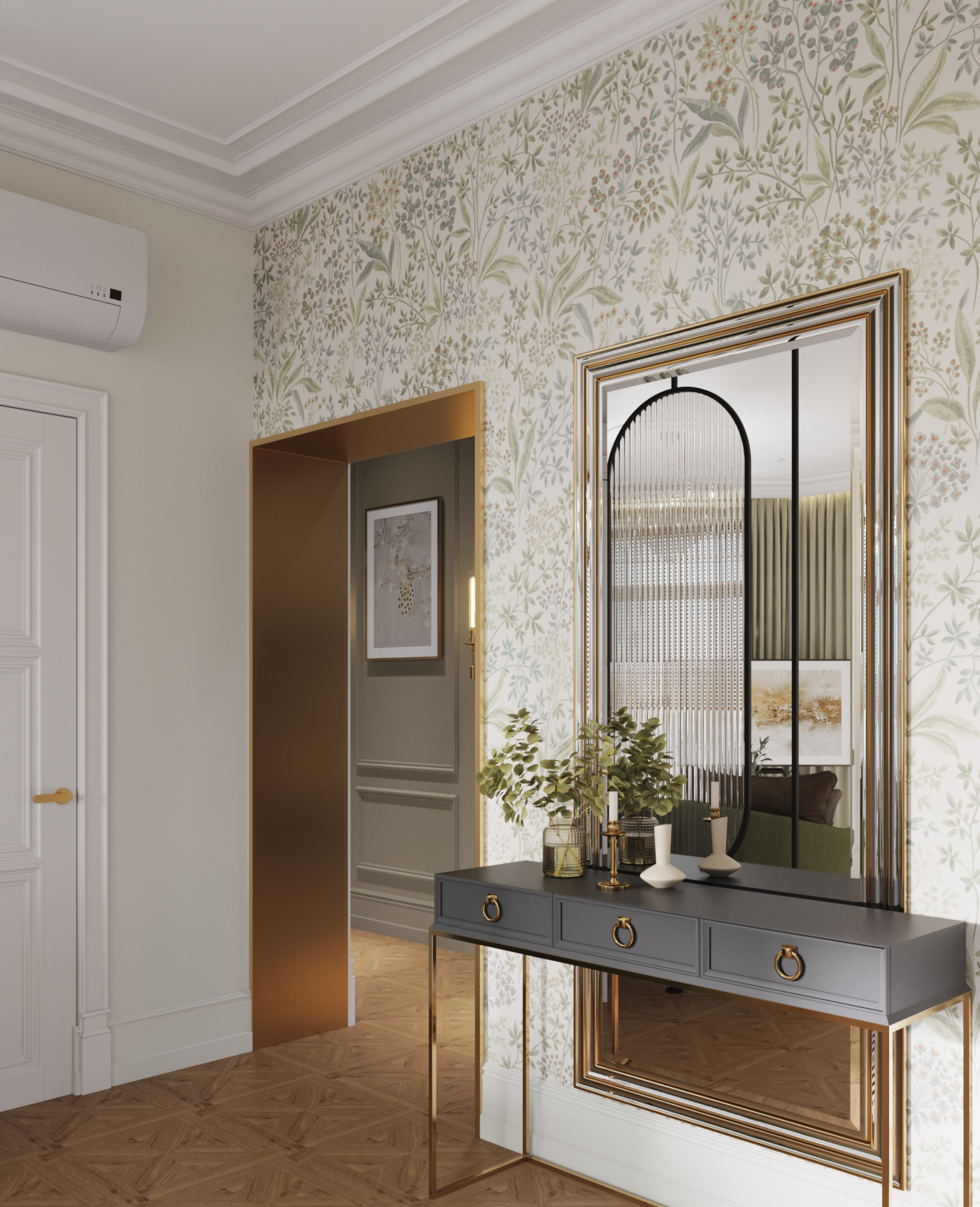 90平米海滨三居室公寓设计项目丨俄罗斯加里宁格勒丨娜塔莉亚·兹马钦斯卡娅工作室-11