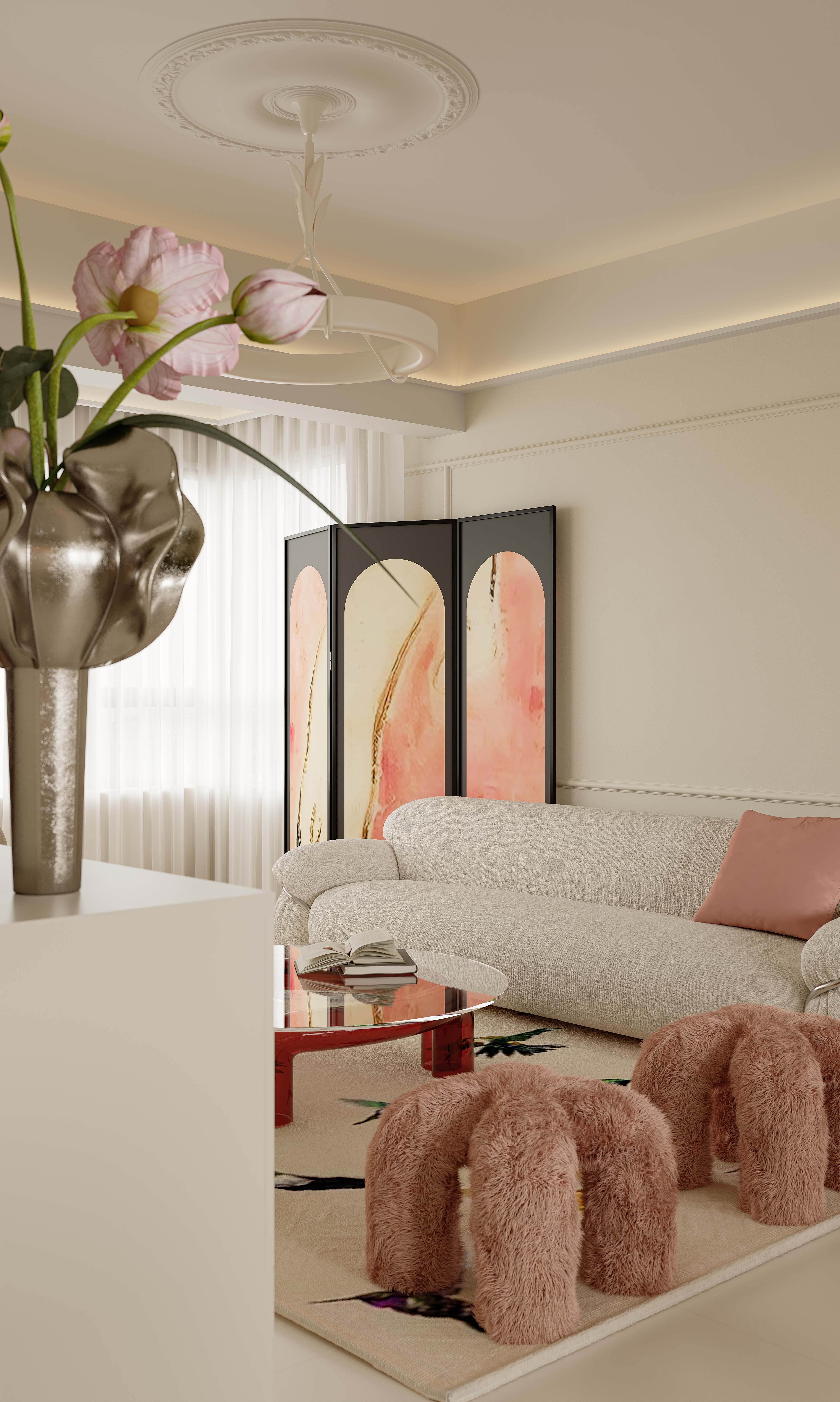 色彩多芬奶油风-艺米效果图-0