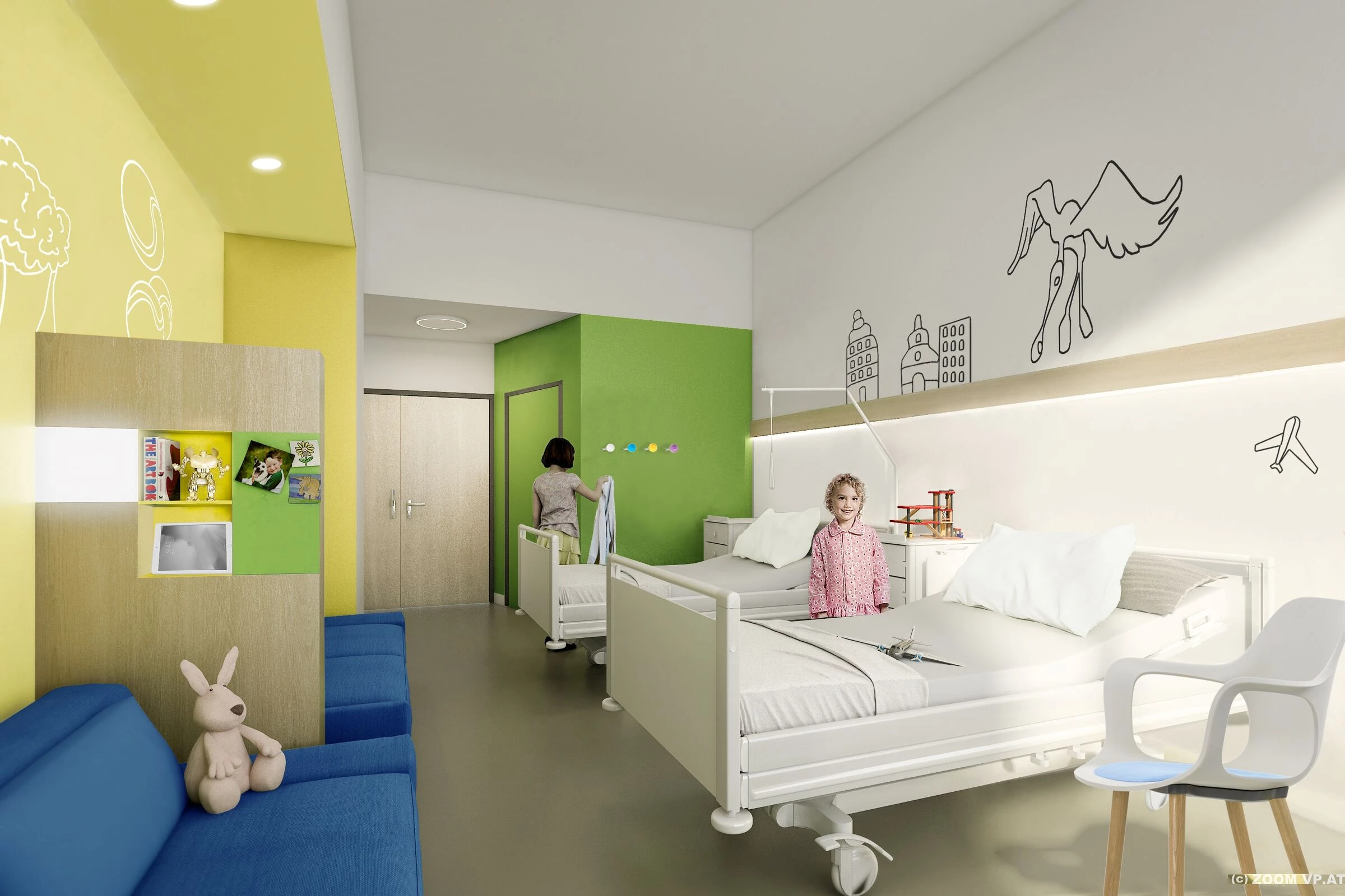 弗赖堡儿童和青少年诊所丨德国丨Architects Collective-25