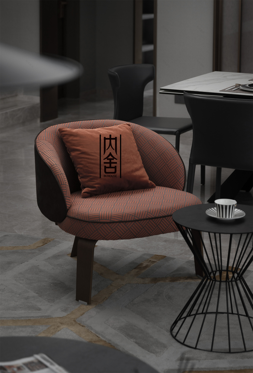 湖境云庐中叠户型现代简约设计丨内舍设计师·张佳慧-11