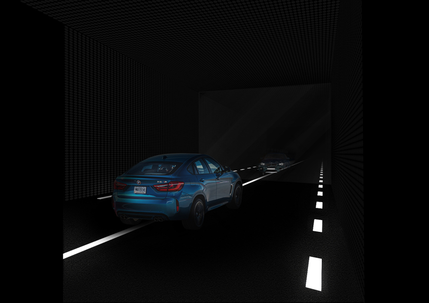 宝马展示厅——动感体验的无限镜像空间-7