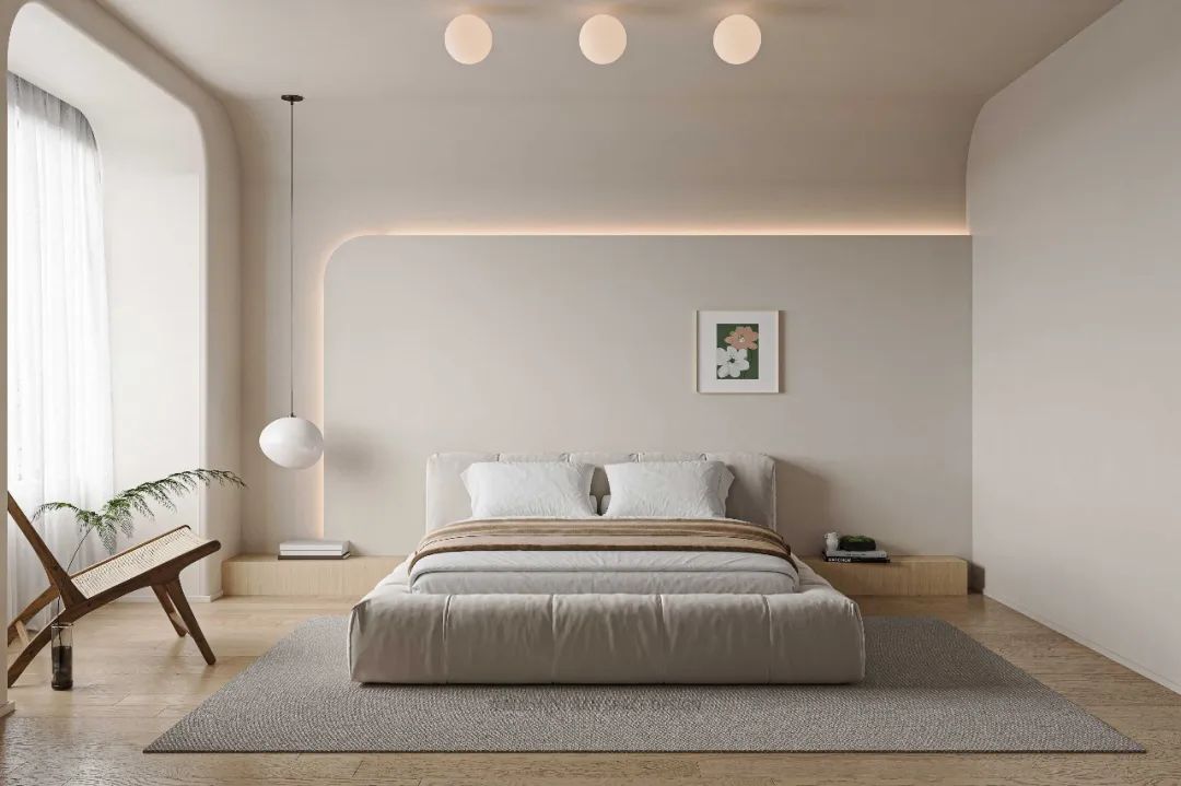 逸品尚居 · 极简奶油风格设计丨亦間设计-26