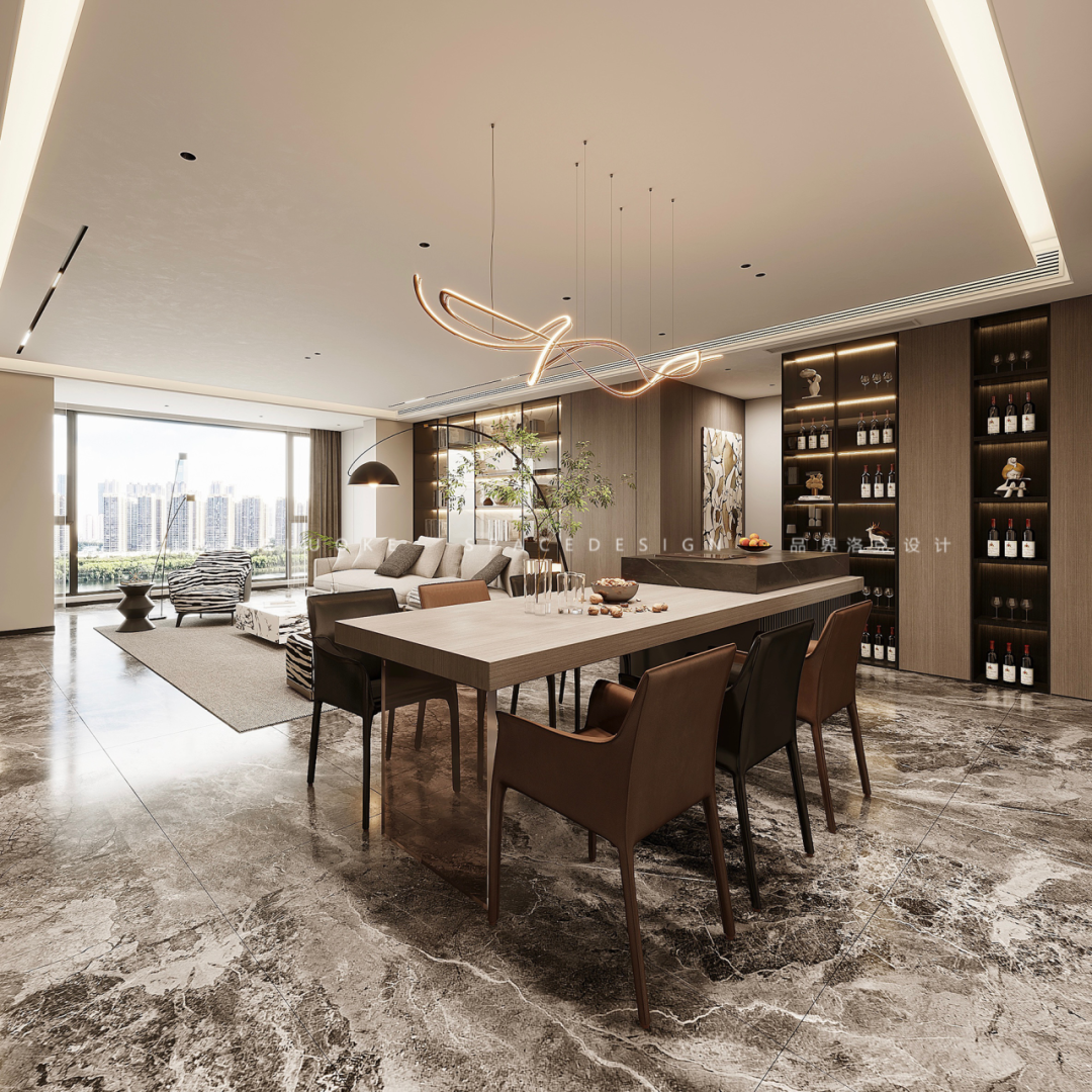 陕建·沣渭壹号院意式奢调舒适家居设计-12