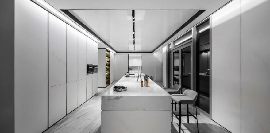 极简纯粹的居住艺术 · 北京十號国际住宅设计丨中国北京丨卓艺设计,卓越装饰-27