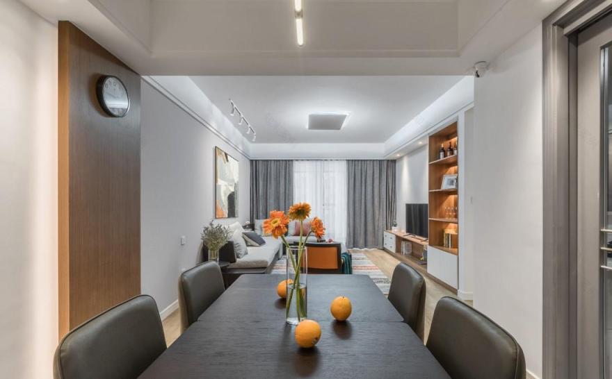 陈莉莉打造 110㎡现代原木家居,温馨舒适、细节尽显品味-18