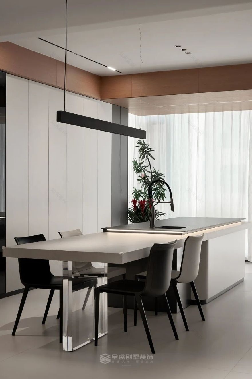 200㎡现代风|禧瑞江南:每一处留白都盛着生活的诗意-29