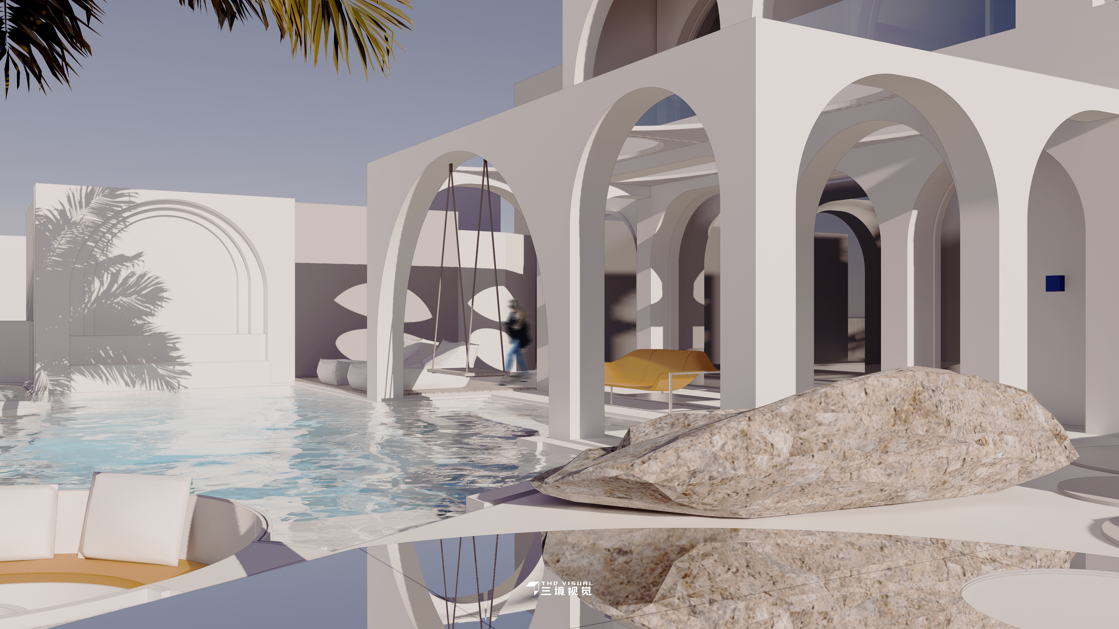 工装-度假民宿建筑空间设计《花鸟》-6