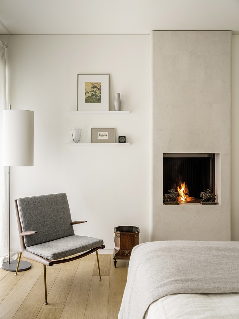 融合现代与古典的莫斯科公寓设计-10