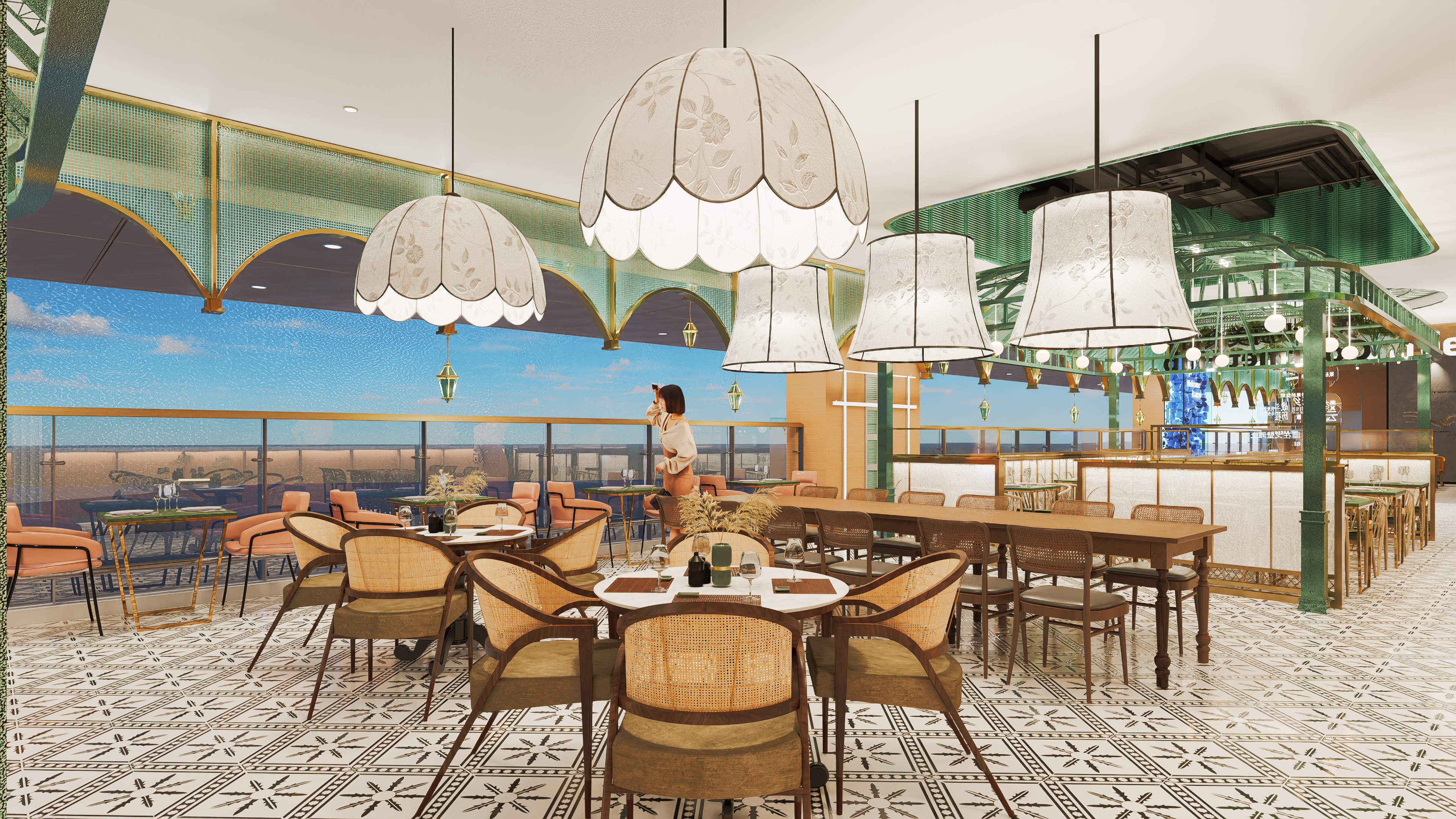 公共空间 | 机场美食城 | 乌鲁木齐-10