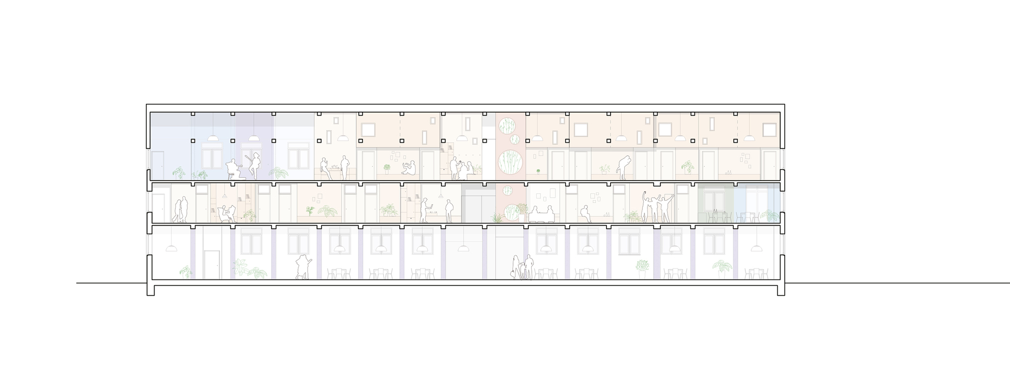 Filmlageret 社区住宅丨丹麦哥本哈根丨Spacon & X-20