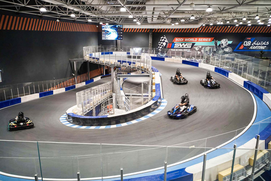 Al Kout Mall Opens the Largest Indoor Multi-Storey Go-Kart Track in the Middle East-1